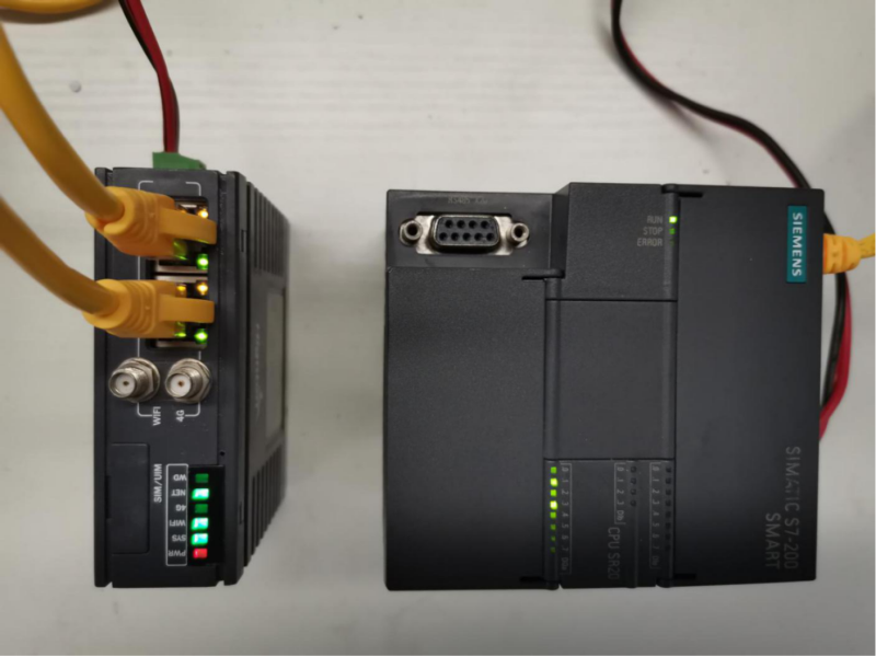 OB视讯官网智通网关连接plc示意图